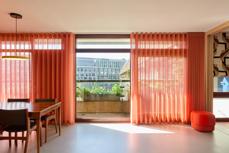 Barbican Penthouse – Motorised Blinds & Curtains